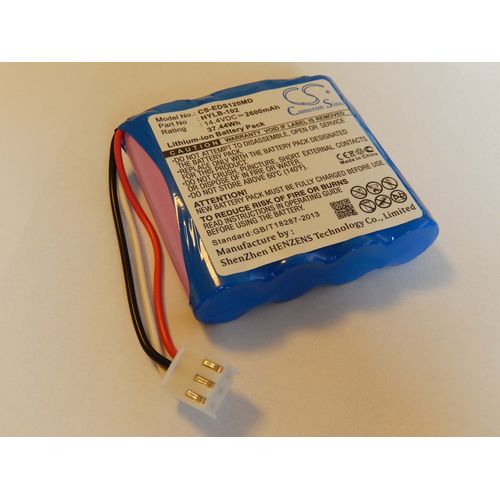 vhbw Li-Ion batterie 2600mAh (14.4V) pour appareil de médecine comme èlectrocardiographie comme Edan HYLB-102
