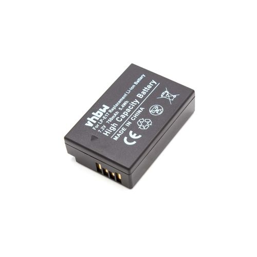 vhbw Batterie compatible avec Canon EOS M6, M5, Kiss X9i, Kiss X9, Kiss X10, M3, Kiss X8i appareil photo (750mAh, 7,2V, Li-ion)