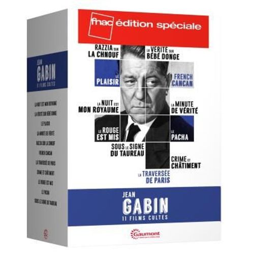 Coffret Jean Gabin - 11 Films Cultes Édition