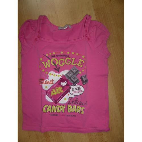 T-Shirt 3 Suisses Coton 8 Ans Rose