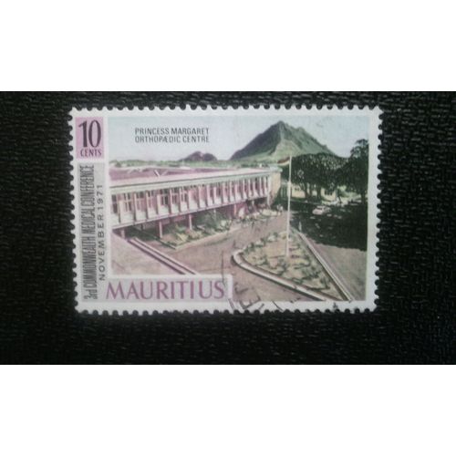 Timbre Mauritius ( Yt 375 ) 1971 Centre Orthopédique Princess Margaret