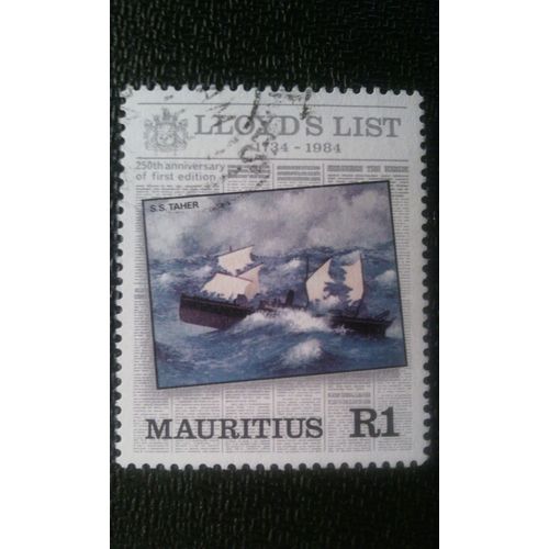 Timbre Mauritius ( Yt 599 ) 1984 Taher