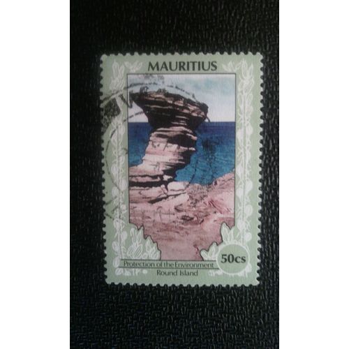 Timbre Mauritius ( Yt 760 ) 1991 Île Ronde