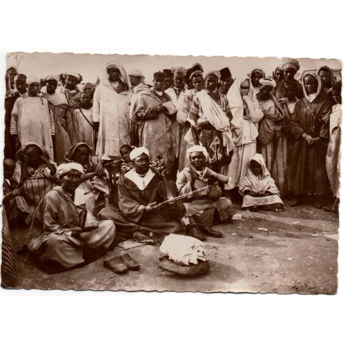 Carte Postale, Maroc, Musiciens Chleuhs