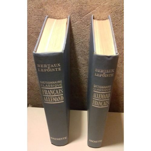 Dictionnaire Classique Français Et Allemand