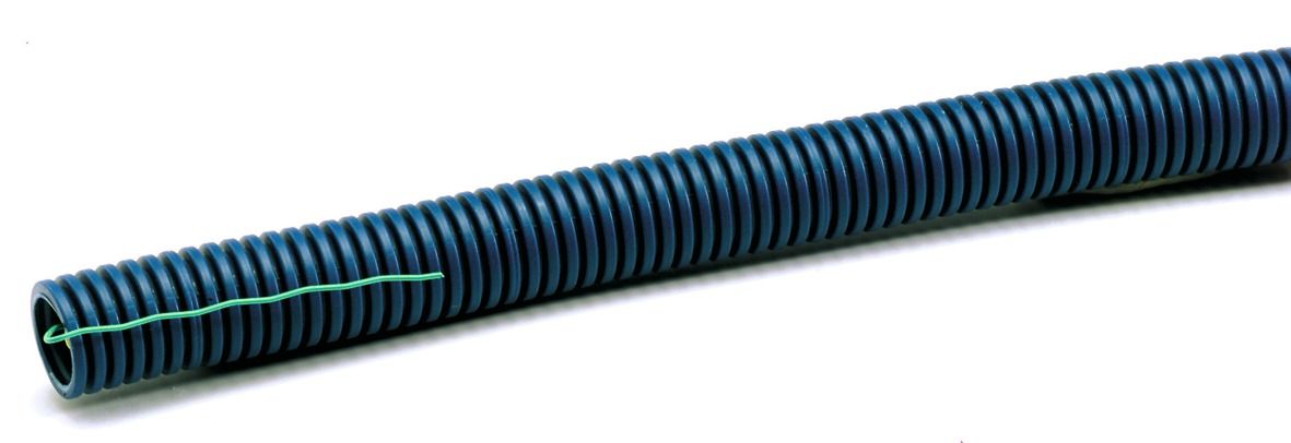 Gaine ICTA avec tire fil diamètre 32 mm - Bleu - Longueur 25 m