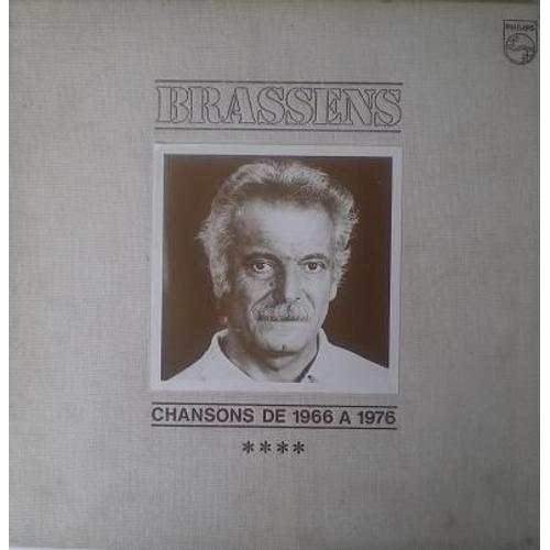 Chansons De 1966 À 1976 Brassens Coffret 3 Disques
