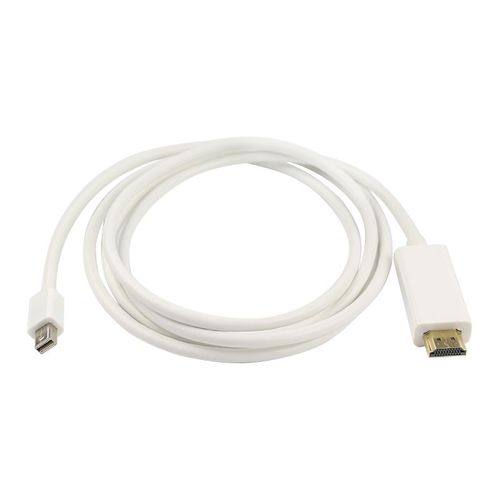 BuyCool® 1.8 M/6FT Mini Displayport DP vers HDMI Adaptateur Convertisseur Câble Display Port Pour Apple Macbook Mac Air pour Orange pi plus