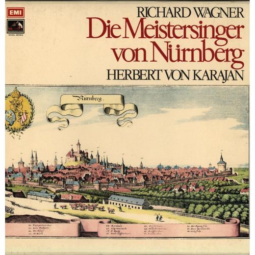 Die Meistersinger Von Nurnberg Wagner Karajan Coffret 5 Disques