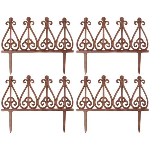 Bordurette En Fonte À Planter Charme Lot De 4