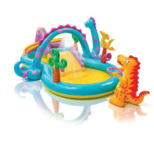 Aire De Jeu Gonflable Dinoland Intex - Ep
