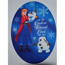 La Reine Des Neiges Frozen Anna Elsa Olaf Ecusson Patch Thermocollant Disney C