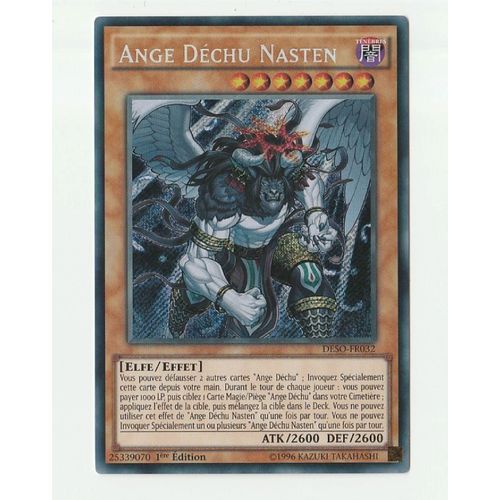 Yu-Gi-Oh! - Deso-Fr032 - Ange Déchu Nasten - Secret Rare