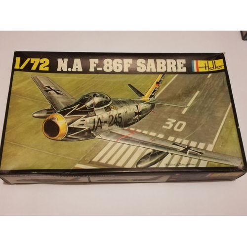 N.A. F-86f Sabre Heller Maquette Aeromodelisme-Heller
