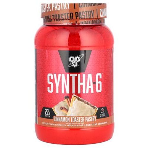 Bsn Syntha-6, Poudre De Protéines Pour Mélange À Boire, Pâte À Tartiner À La Cannelle, 1,32 Kg
