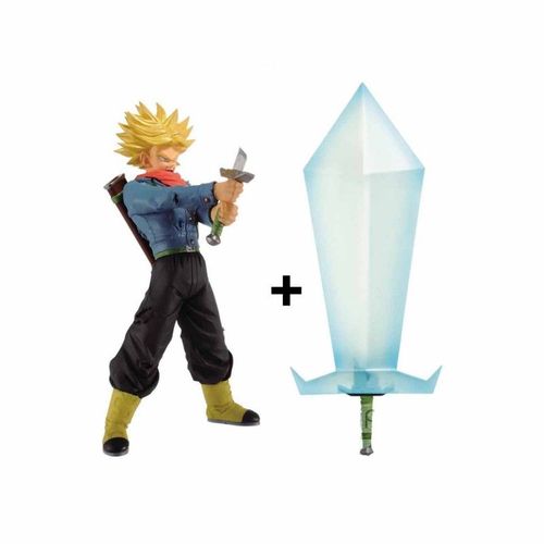 Figurine Dbz Super - Trunks Super Saiyan & Blade Of Hope 40cm