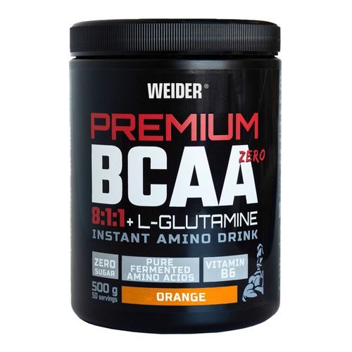 Premium Bcaa 8:1:1 + L-Glutamine - Orange 500g