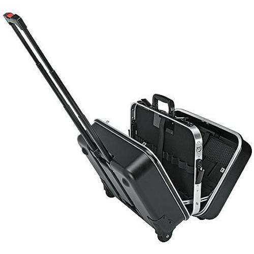 Knipex Mallette à outils, BIG Twin-Move, avec roulettes intégrées et chariot porte-valise télescopique - 002141LE