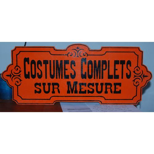 Cartoline Publicitaire / Vetement Homme /Tailleur/ Costume Complet Sur Mesure