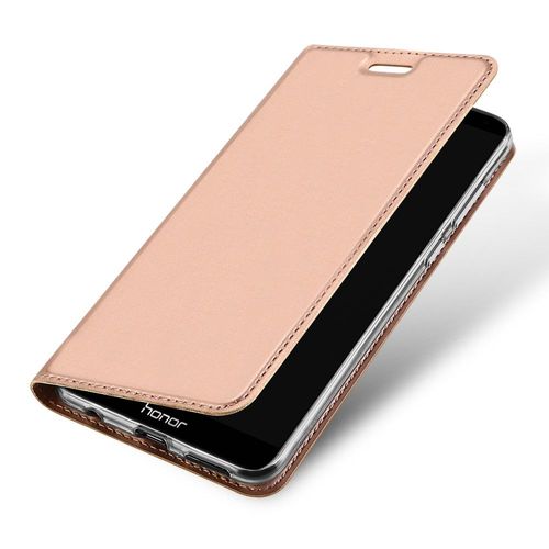 Etui Folio Pour Honor 7x Rose Avec Rabat Latéral Et Fonction Stand
