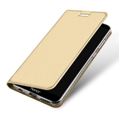 Etui Folio Pour Honor 7x Gold Avec Rabat Latéral Et Fonction Stand