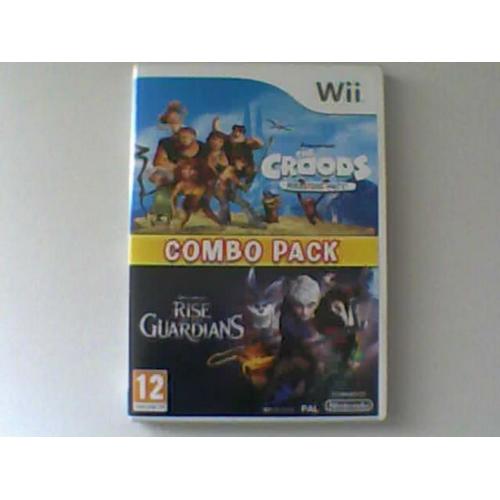 Combo Pack The Croods Prehistoric Party + Rise Of The Guardians Wii