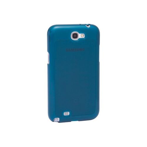 Dicota Flexi Case - Coque De Protection Pour Téléphone Portable - Polyuréthanne Thermoplastique (Tpu) - Bleu, Semi-Transparent - Pour Samsung Galaxy Note Ii