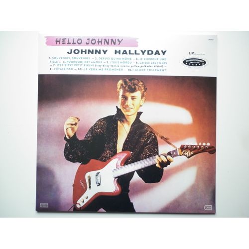 Johnny Hallyday 33tours Vinyle Hello Johnny Pressage 2017