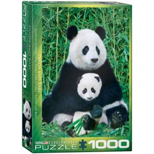 Panda & Baby - 1000 Pcs - 9+ - #6000-0173