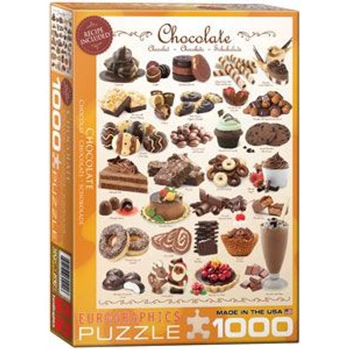 Chocolat - 1000 Pcs - 9+ - #6000-0411