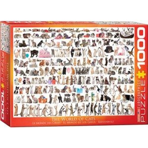 Le Monde Des Chats - 1000 Pcs - 9+ - #6000-0580