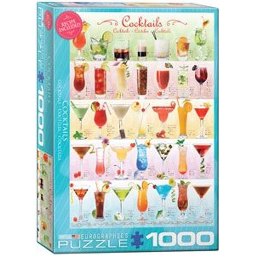 Cocktails - 1000 Pcs - 9+ - #6000-0588