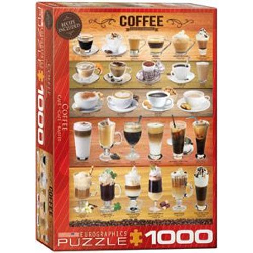 Café - 1000 Pcs - 9+ - #6000-0589