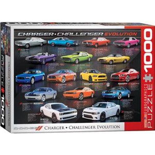 Evolution Dodge Charger - 1000 Pcs - 9+ - #6000-0949