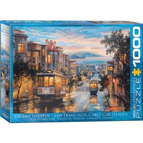 Cable Car San Fransisco / Eugene Lushpin - 1000 Pcs - 9+ - #6000-0957