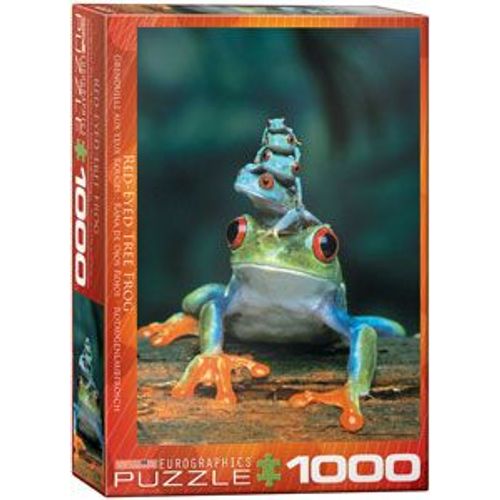 Grenouille Red Eyed - 1000 Pcs - 9+ - #6000-3004