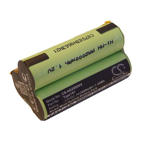 vhbw NiMH batterie 2000mAh (3.6V) pour aspirateur Home Cleaner robots domestiques AEG / Elektrolux Junior 2.0