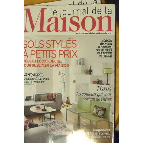 Le Journal De La Maison 445 Jeu De Symétrie Pour Créer Du Volume