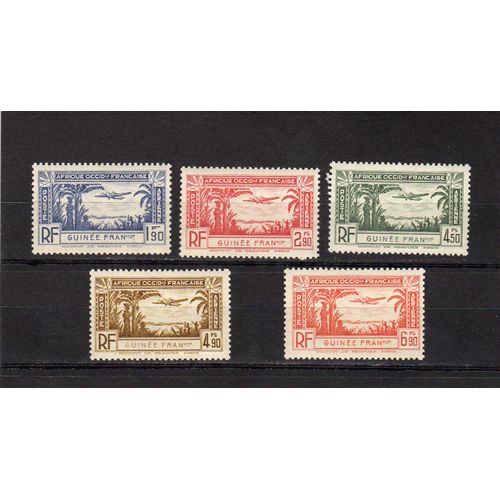 Timbres-Poste De Guinée (Avion)