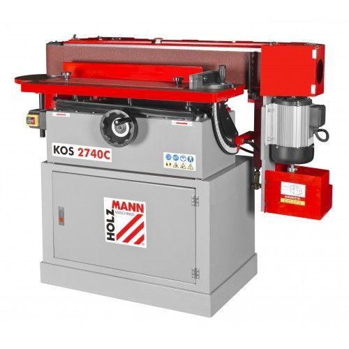 Ponceuse à bande oscillante 2200W - KOS2740C - 400V HOLZMANN