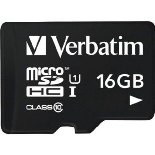 Verbatim Tablet - Carte mémoire flash - 16 Go - Class 10 - microSDHC UHS-I