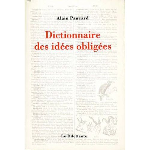 Dictionnaire Des Idées Obligées