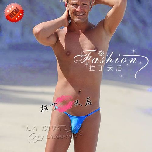 String Opaque Plage Homme Underwear Thong Beach Maillot Man