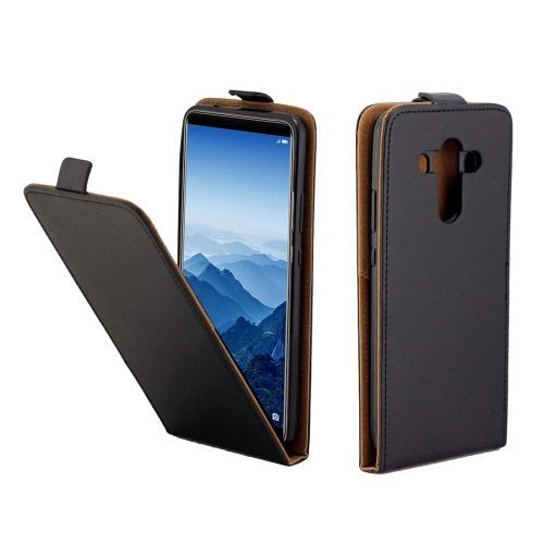 Huawei Mate 10 Pro Housse Etui Cuir Pu Business Style Noir