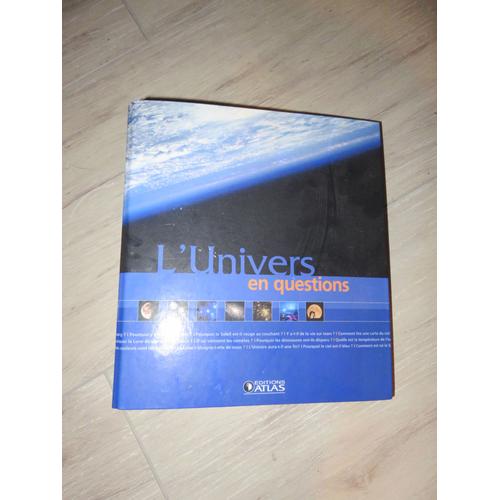 Classeur Contenant 83 Fiches "L'univers En Questions" Editions Atlas