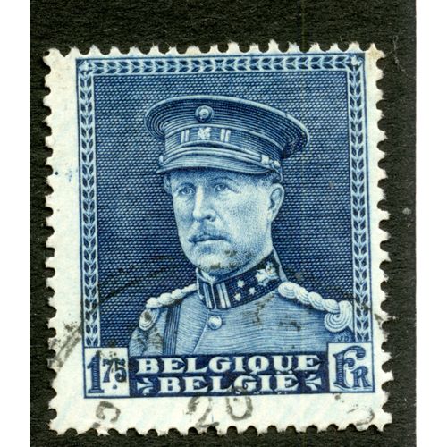 Timbre Oblitéré Belgique - België, 1.75 Fr