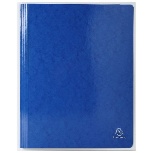 Exacompta Chemise À Lamelles A4 Iderama Bleu Foncé