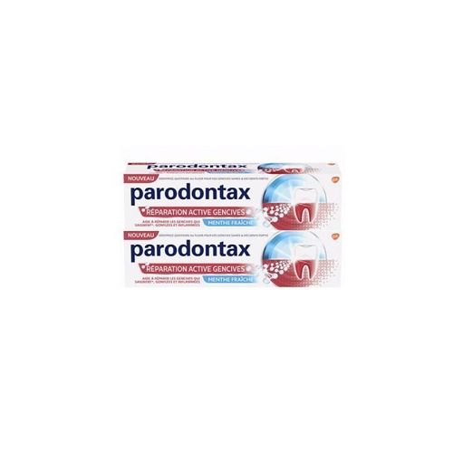 Parodontax Dentifrice Réparation Active 2x75ml 