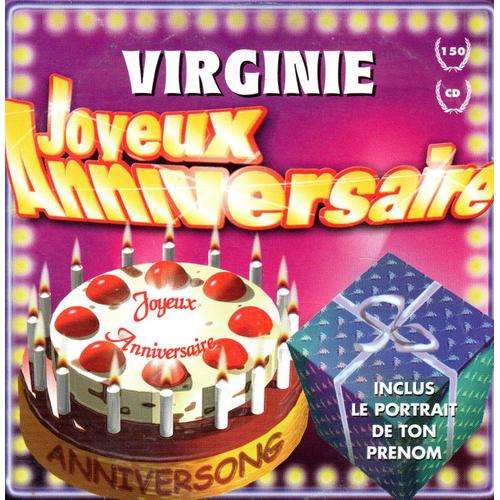 Joyeux Anniversaire Virginie Cd Rakuten