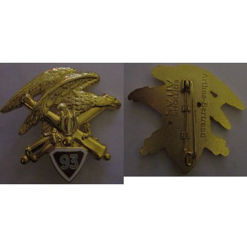 Insigne 93° Régiment D'artillerie De Montagne